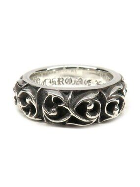Chrome Hearts Ring Eternity Vine Band 925 Sterling Silver Invoice